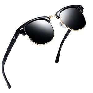 Semi Rimless Polarized Sunglasses